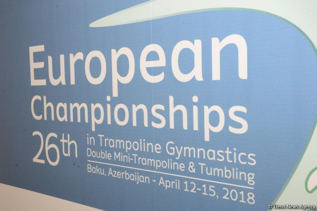 Bakıda keçiriləcək batut gimnastikası üzrə Avropa çempionatı iştirakçılarının çıxış ardıcıllığı bəlli olub (FOTO)