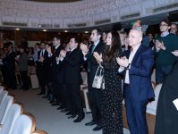 Leyla Aliyeva attends “An almond tree blossoming” play dedicated to Khojaly genocide anniversary (PHOTO)