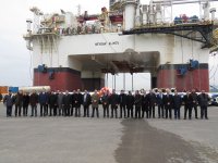 New rig dispatched for operations at Azerbaijan's offshore gas field (PHOTO)