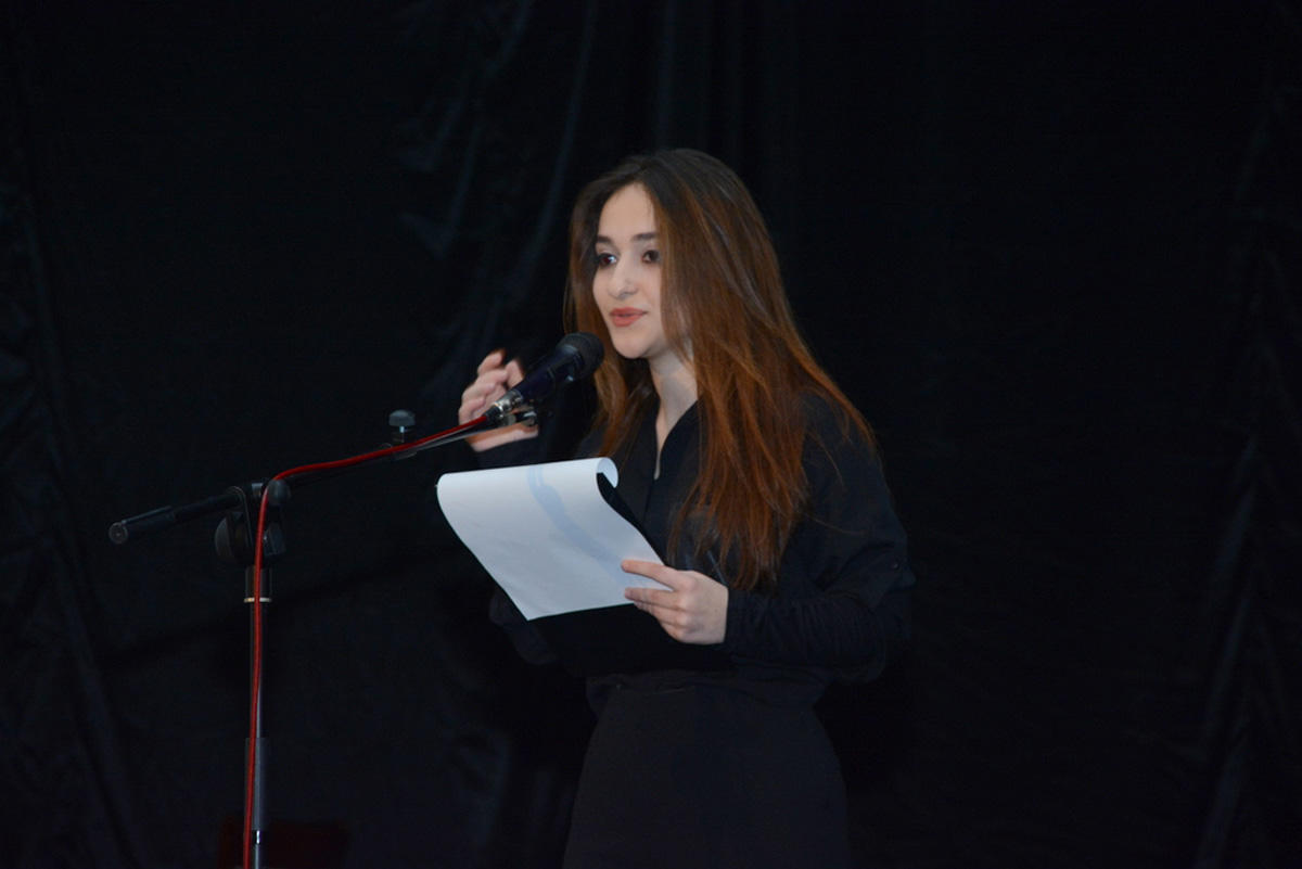 Play performed by UNEC students: “26 years without Khojaly” (PHOTO)
