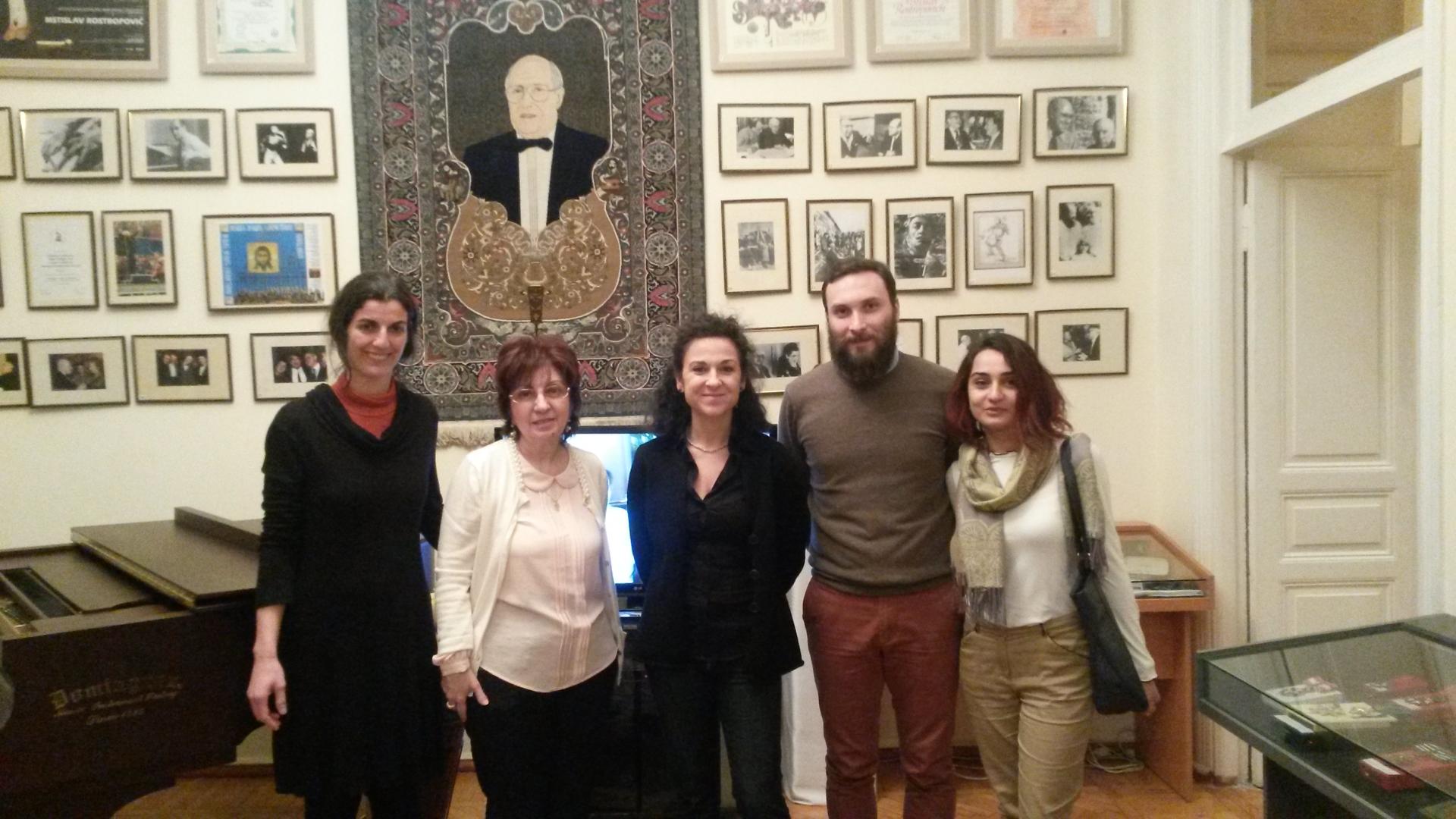 Представители Ассоциации культуры Флоренции посетили Дом-музей Ростроповичей в Баку