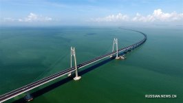 Мост Сянган-Чжухай-Аомэнь - фотохроника проекта