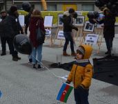 Xocalı soyqırımının 26-cı ildönümü ilə əlaqədar İsveçrədə aksiya təşkil olunub (FOTO)