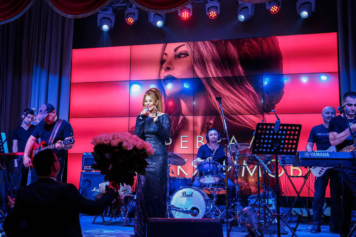 Айгюн Кязымова выступила в элитарном центре Минска (ФОТО)