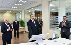 President Aliyev inaugurates Center for control, monitoring of Mingachevir Electric Power Distribution Network (PHOTO)