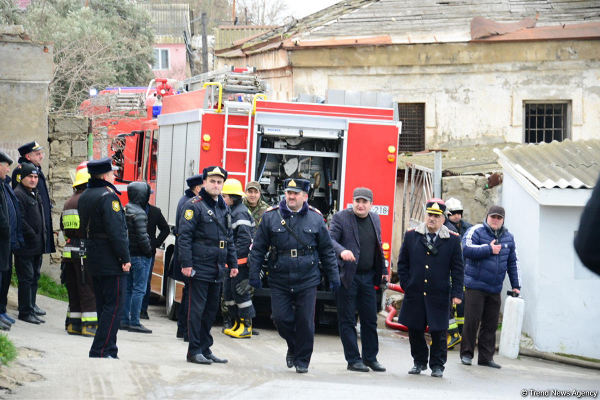 Пожар в Республиканском наркологическом центре в Баку потушен (Обновлено) (ФОТО)