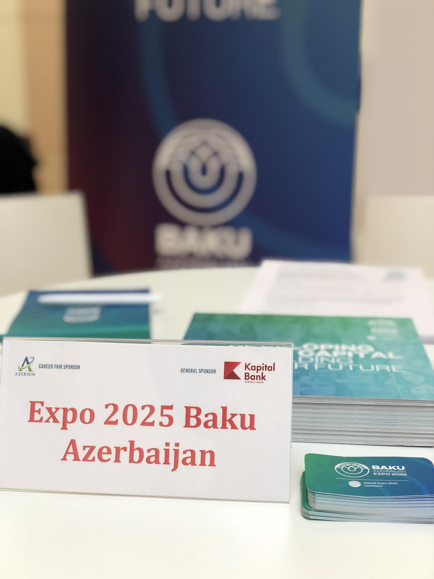 ADA akademiaysında Bakı Expo 2025 təqdimatı keçirildi (FOTO) - Gallery Image