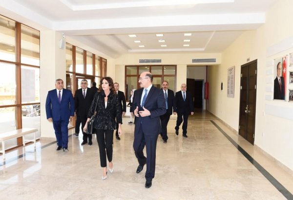 Azerbaijani First VP attends opening ceremony of Culture Center in Khazar district (PHOTO)
