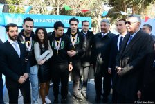 В  Баку состоялся велопробег по случаю Дня физкультуры и спорта (ФОТО)