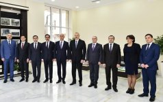Prezident İlham Əliyev Bakı Şəhər Statistika İdarəsinin yeni inzibati binasının açılışında iştirak edib (FOTO) (YENİLƏNİB)