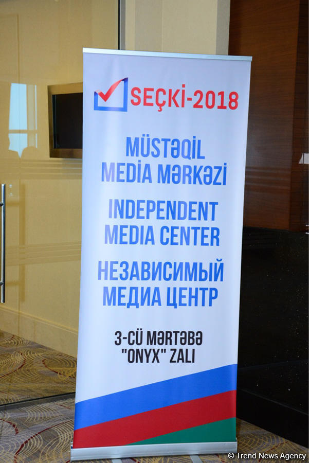 Mərkəzi Seçki Komissiyası nəzdində Müstəqil Media Mərkəzinin açılışı olub (FOTO)