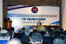7th Congress of Azerbaijani Journalists in Baku in photos
