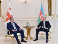 Президент Ильхам Алиев: Сотрудничество Азербайджана и Грузии, выйдя из регионального формата, переходит в глобальную плоскость (ФОТО)