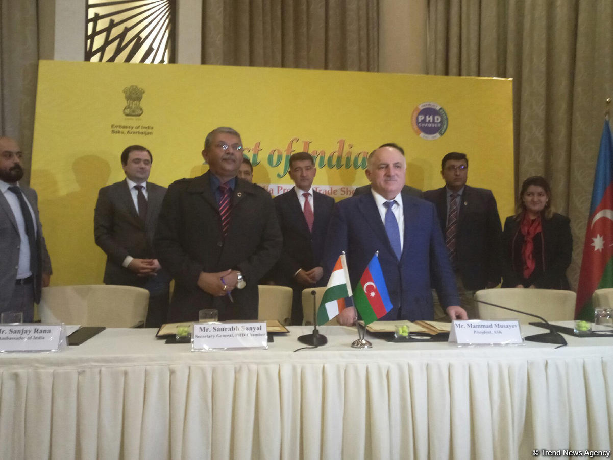 Азербайджан и Индия укрепляют экономическое сотрудничество (ФОТО)