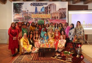 Pakistanda azərbaycanlı qadınlar üçün Novruz şənliyi təşkil olunub (FOTO)