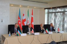 Azerbaijan, Turkey, Iran, Georgia FMs sign joint declaration in Baku (PHOTO)