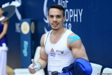 Стартовал первый день соревнований Кубка мира по спортивной гимнастике в Баку (ФОТО)