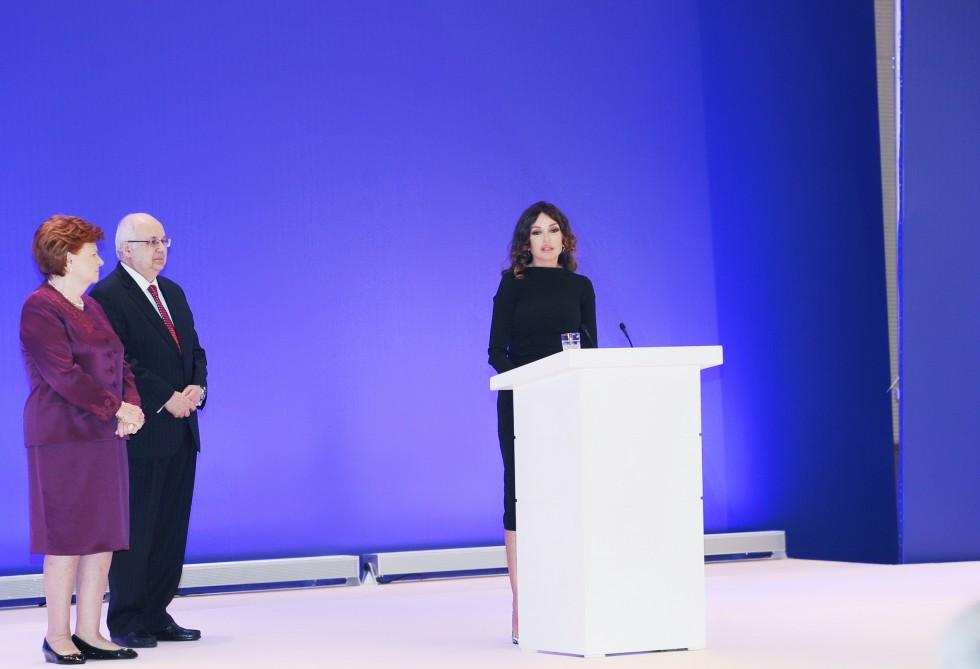 President Aliyev, his spouse attend opening of 6th Global Baku Forum (PHOTO)