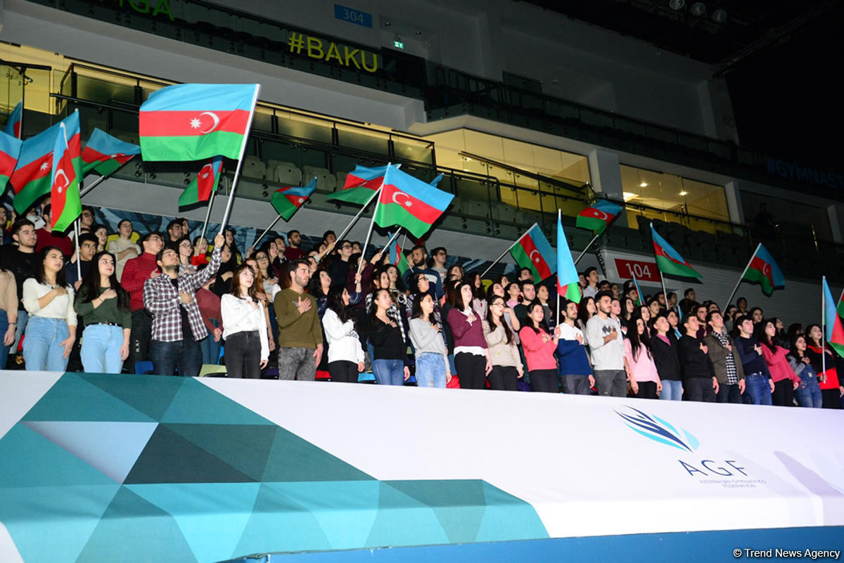 В Баку прошла церемония открытия Кубка мира по спортивной гимнастике (ФОТОРЕПОРТАЖ)