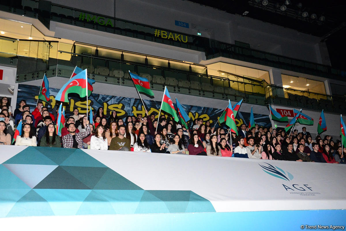 В Баку прошла церемония открытия Кубка мира по спортивной гимнастике (ФОТОРЕПОРТАЖ)