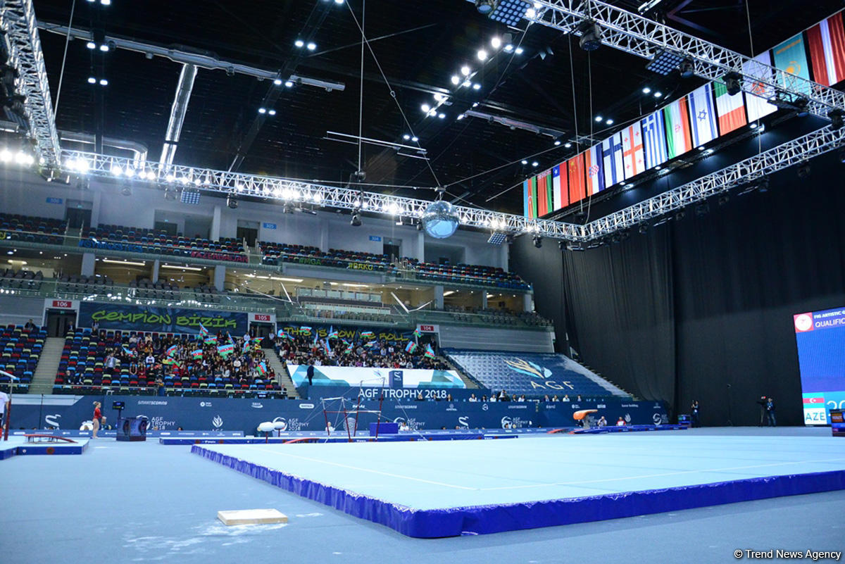 Bakıda İdman Gimnastikası üzrə Dünya Kuboku yarışlarının İLK GÜNÜ başladı (FOTO)