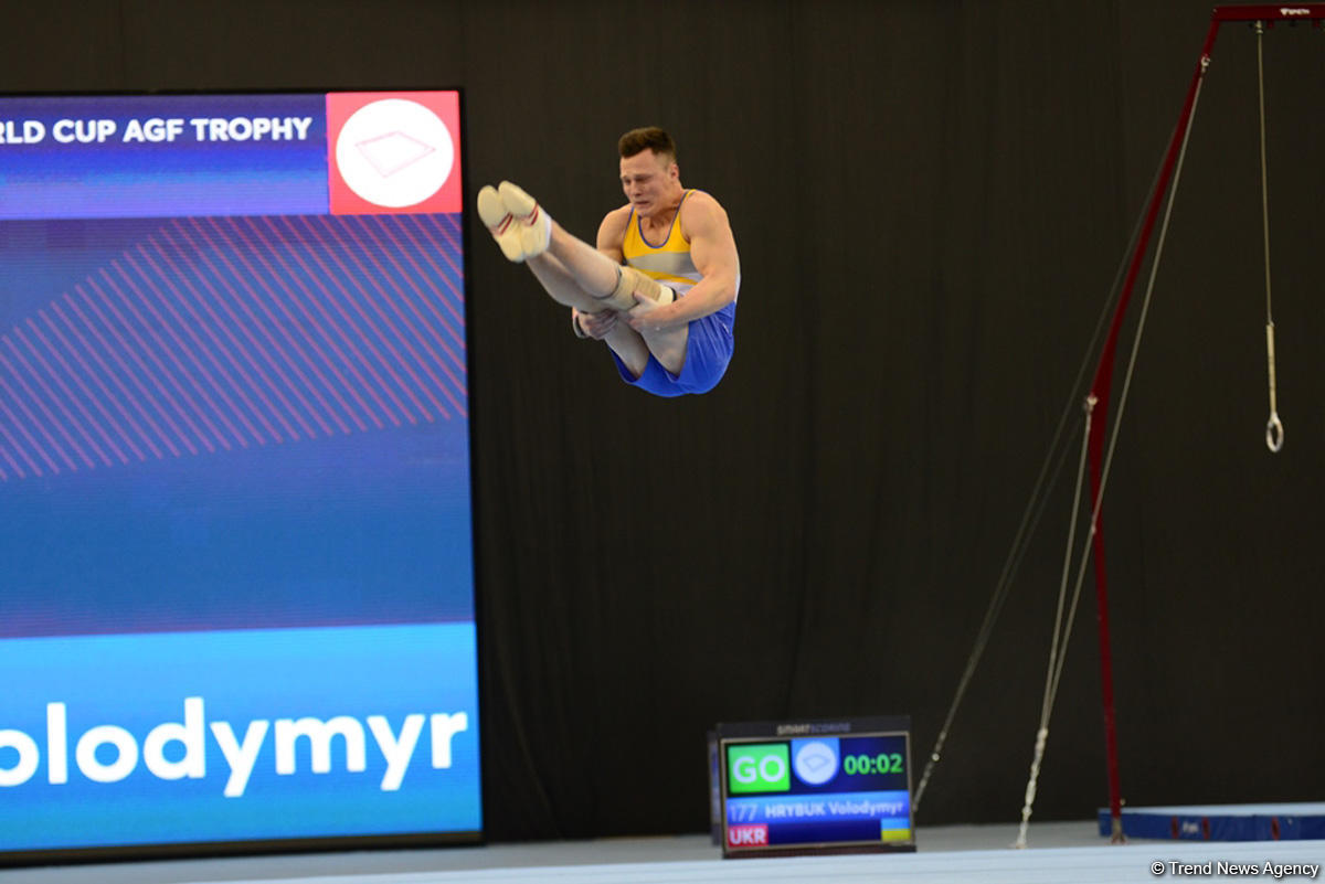 Bakıda İdman Gimnastikası üzrə Dünya Kuboku yarışlarının İLK GÜNÜ başladı (FOTO)