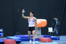 Bakıda idman gimnastikası üzrə Dünya Kuboku davam edir (FOTOREPORTAJ) - Gallery Thumbnail