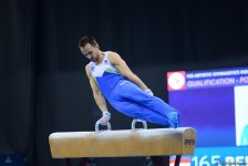 Стартовал второй день соревнований Кубка мира по спортивной гимнастике в Баку (ФОТОРЕПОРТАЖ)