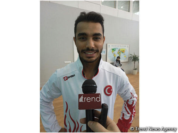 Выступать в Азербайджане доставляет мне удовольствие - турецкий гимнаст