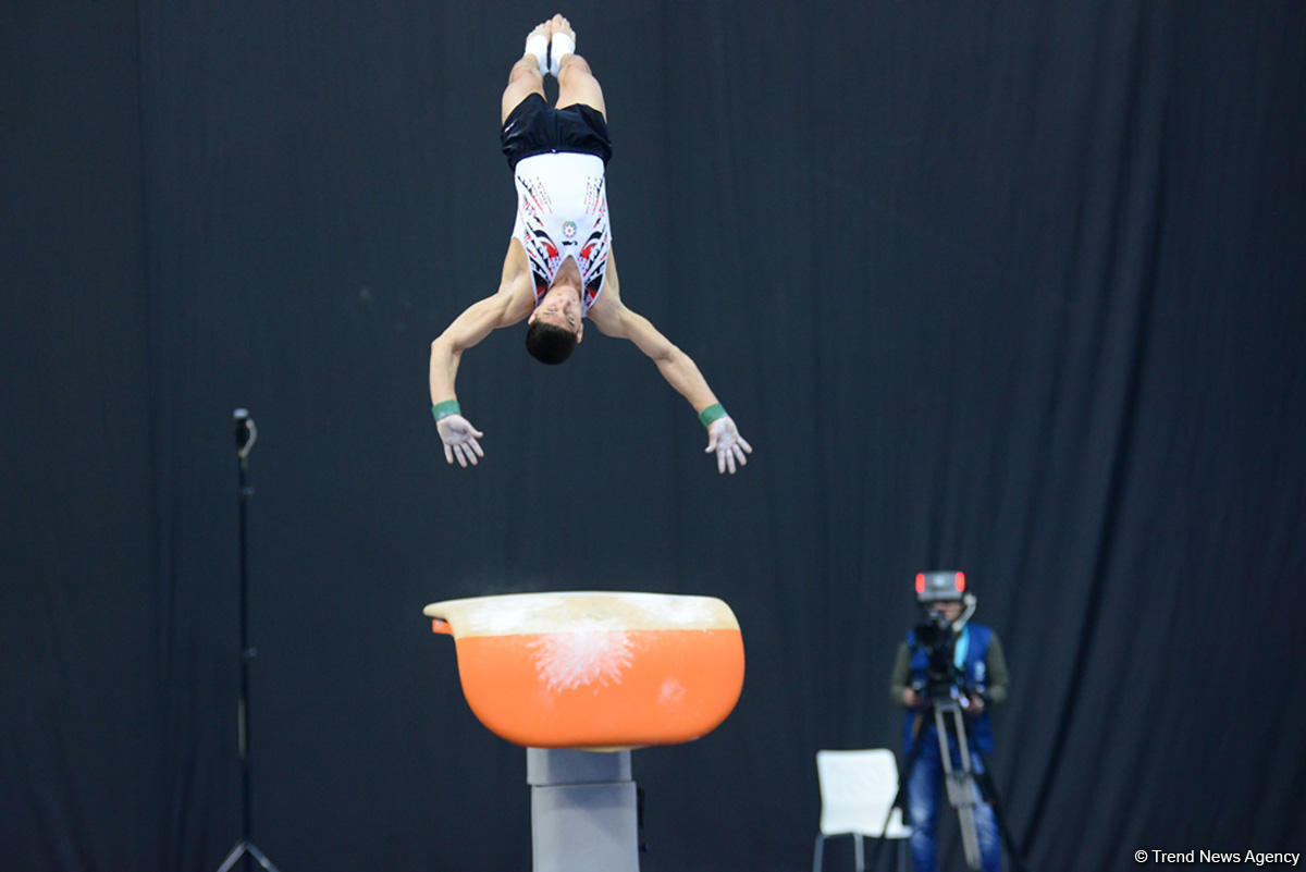 Day 2 of FIG Artistic Gymnastics World Cup kicks off in Baku (PHOTO)