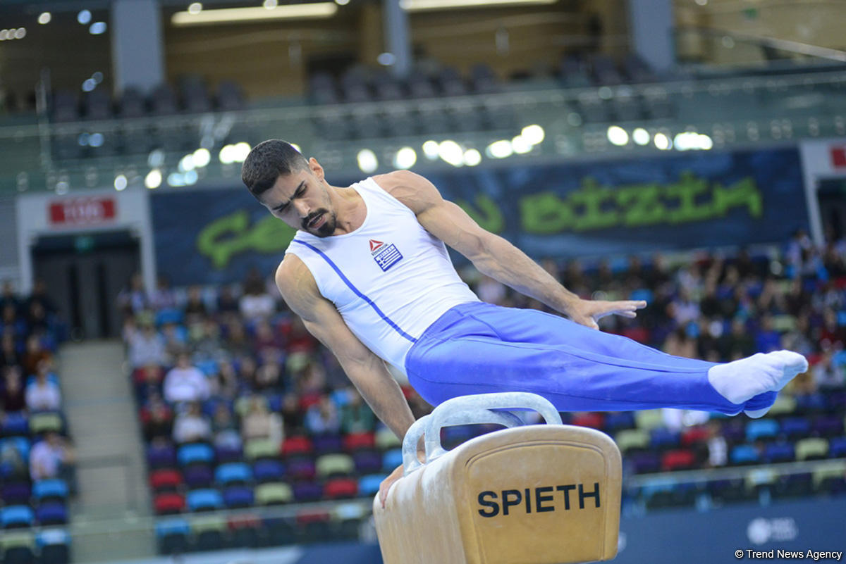 Bakıda idman gimnastikası üzrə Dünya Kuboku davam edir (FOTOREPORTAJ) - Gallery Image