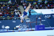 Bakıda idman gimnastikası üzrə Dünya Kubokunun ən gözəl anları FOTOLARDA - Gallery Thumbnail