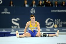 Bakıda idman gimnastikası üzrə Dünya Kuboku yarışının finalı başladı (FOTO) - Gallery Thumbnail