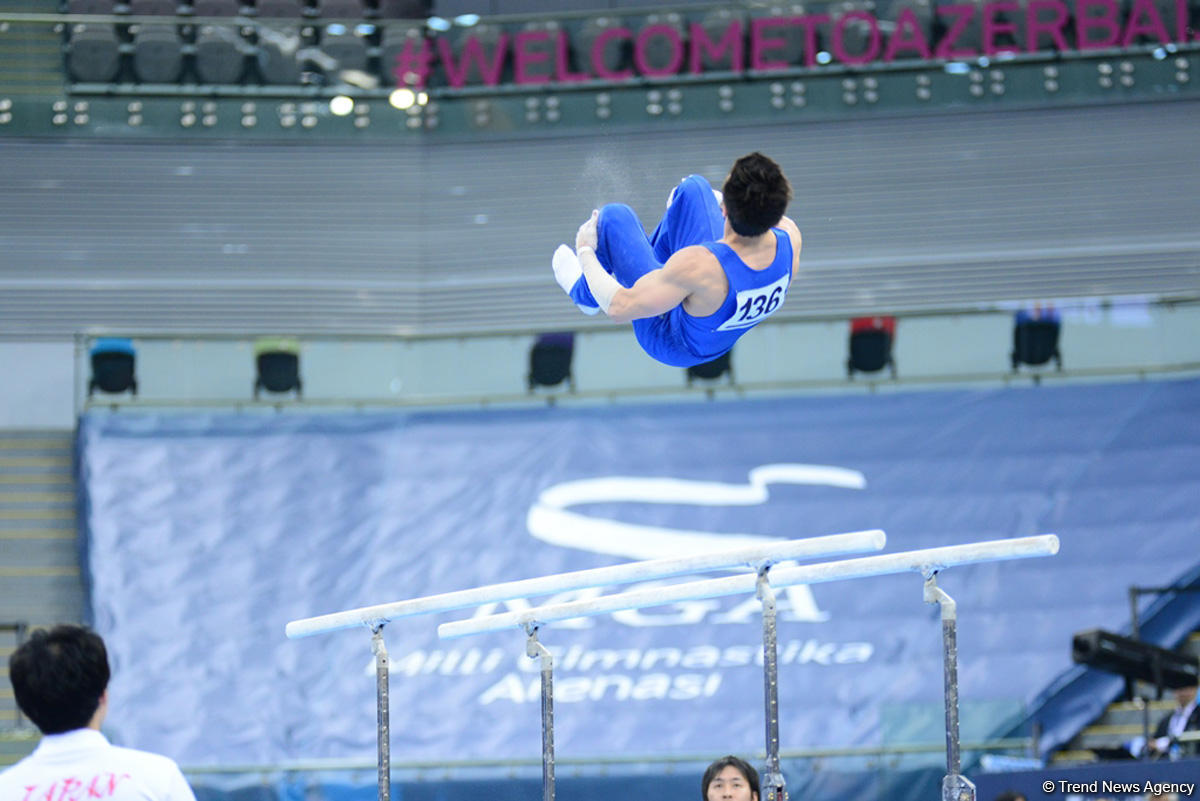 Bakıda idman gimnastikası üzrə Dünya Kubokunun ən gözəl anları FOTOLARDA - Gallery Image