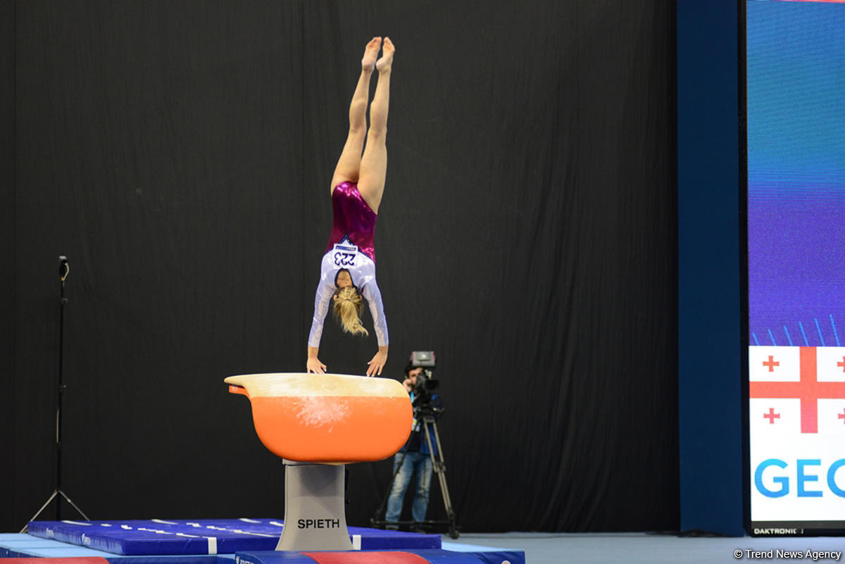 Best moments of FIG Artistic Gymnastics World Cup in Baku (PHOTO)
