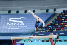 Лучшие моменты соревнований Кубка мира по спортивной гимнастике FIG в Баку (ФОТО)