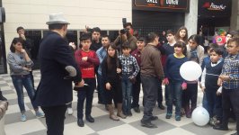 Праздник Новруз отметили на Бакинской пассажирской станции (ФОТО)
