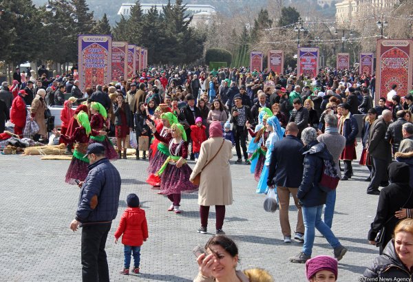 В Баку состоялось празднество по случаю Новруз байрамы (ФОТО)