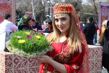 В Баку состоялось празднество по случаю Новруз байрамы (ФОТО)