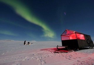 В Финляндии появился отель на лыжах (ФОТО)