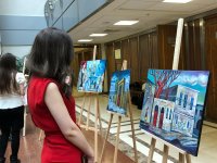 В МГИМО открылась выставка Ашрафа Гейбатова: Мост между временами и странами  (ФОТО)