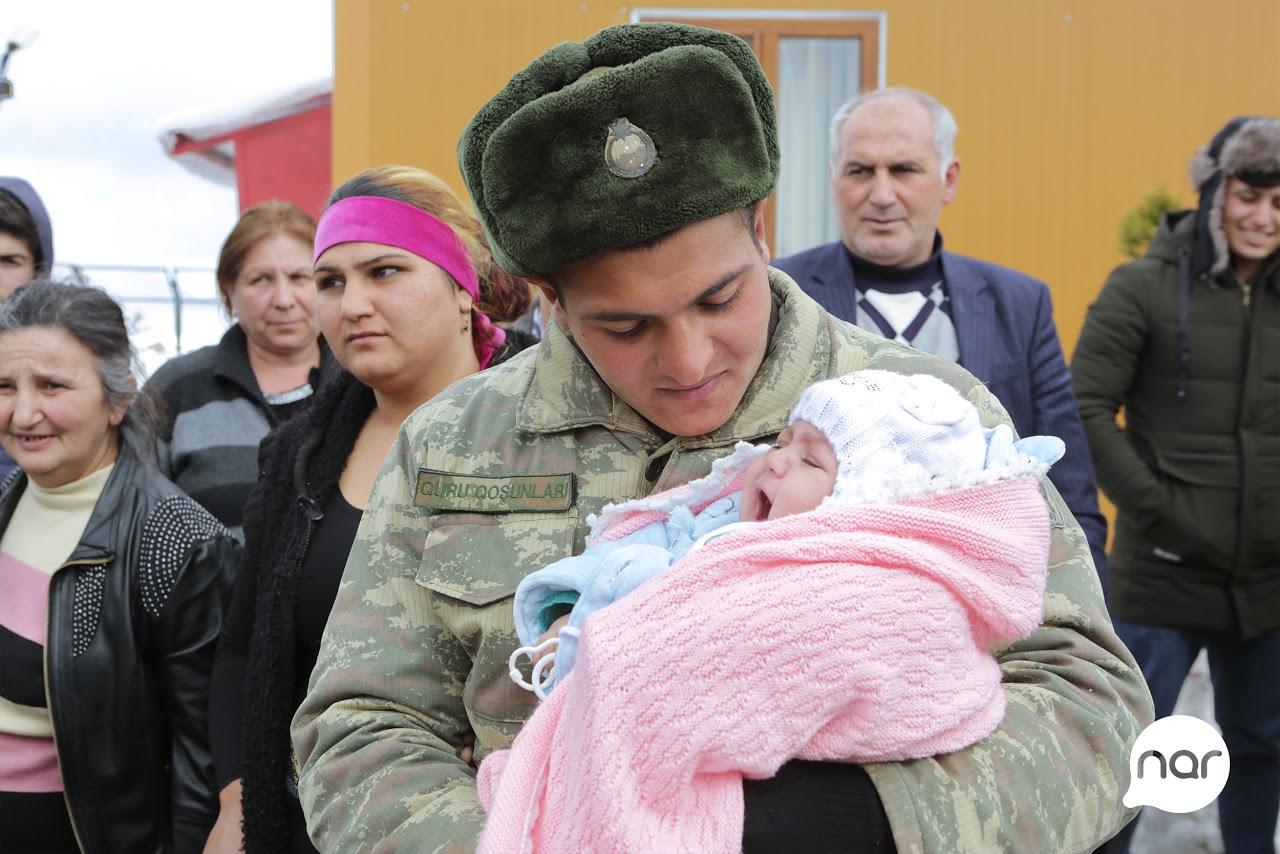 Nar отметил праздник Новруз вместе с солдатами в прифронтовой зоне (ФОТО/ВИДЕО)