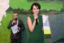 Bakıda tanınmış rəssamlar Aida Mahmudova və Mikelancelo Pistolettonun sərgisi açılıb (FOTO)