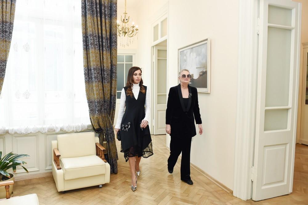 First VP Mehriban Aliyeva attends opening ceremony of Creative Center named after Magsud Ibrahimbayov in Baku