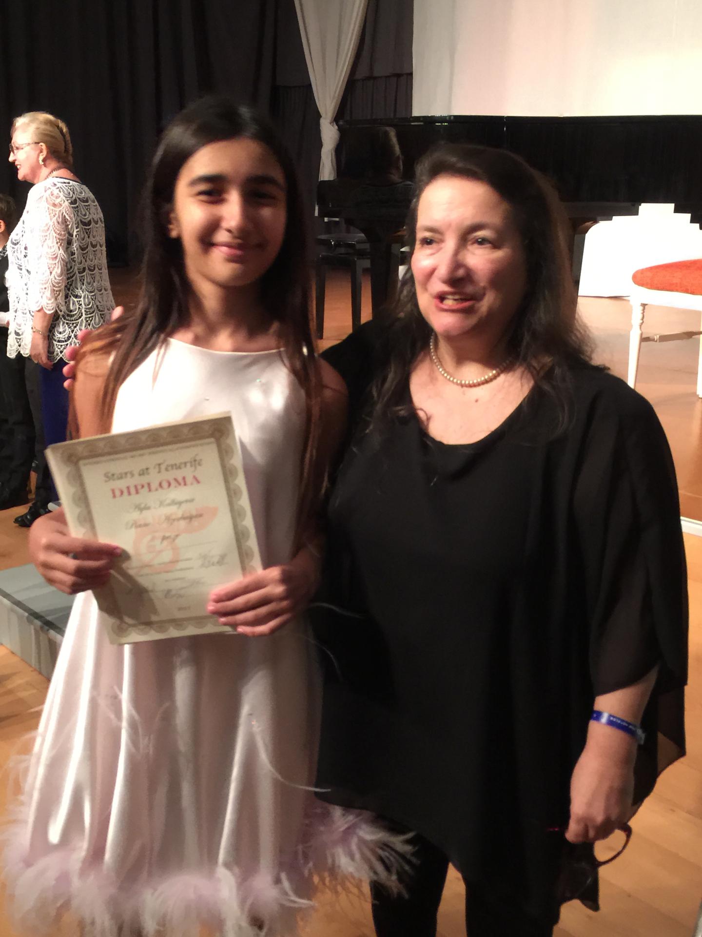 13-летняя азербайджанка признана лучшей в Германии (ФОТО)