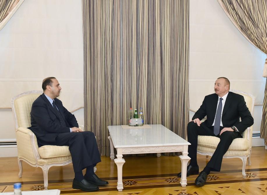 President Aliyev receives Jordanian ICT minister