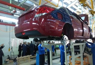 Cost of cars produced in Azerbaijan almost doubles