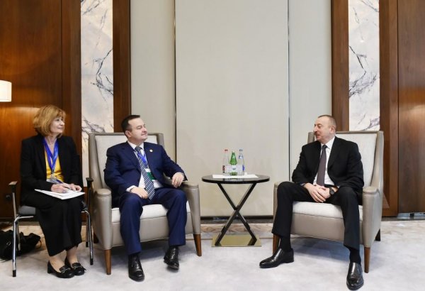 Prezident İlham Əliyev Serbiya Baş nazirinin birinci müavini ilə görüşüb (YENİLƏNİB)