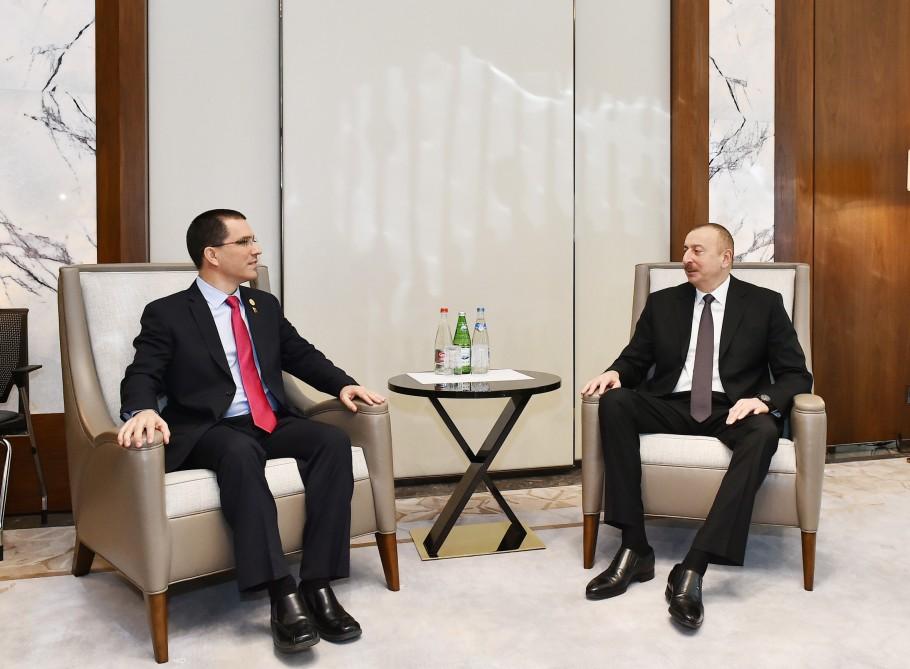President Aliyev emphasizes importance of expanding co-op in trade with Venezuela