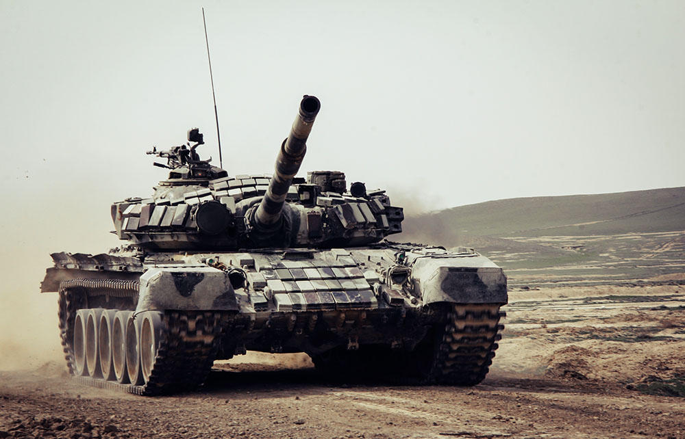 “Ən yaxşı tank heyəti” adı uğrunda yarışlar keçirilir (FOTO/VİDEO)